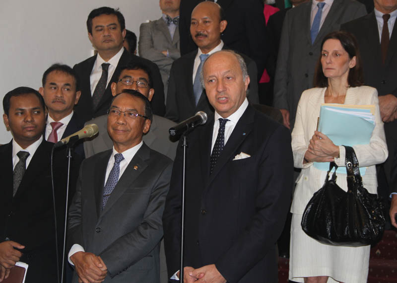 Menteri ESDM Terima Kunjungan Menteri Luar Negeri Perancis